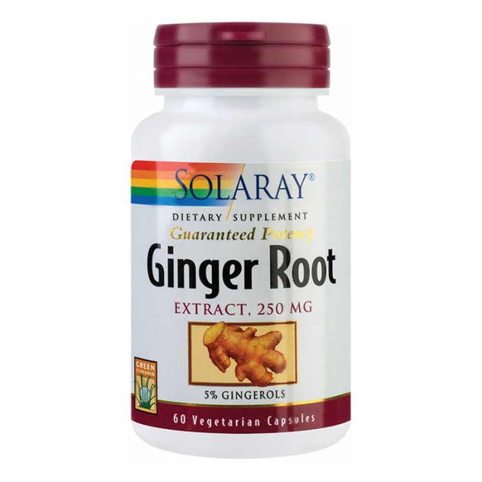 Ginger Root (ghimbir) (60 capsule)