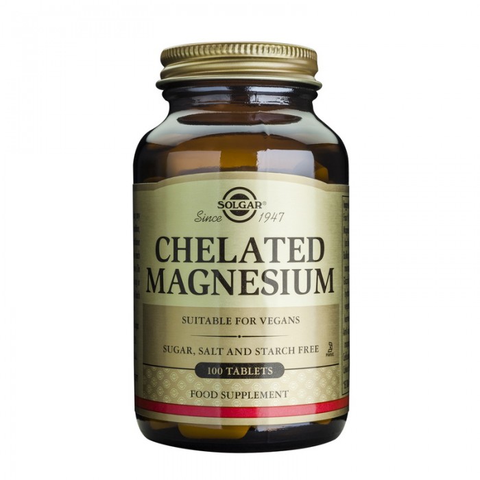 Chelated Magnesium 100mg (100 tablete)