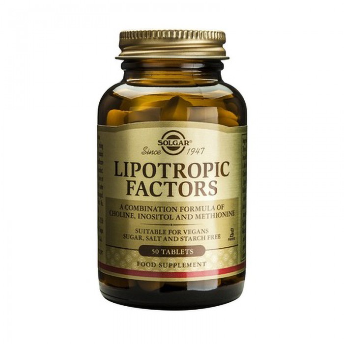 Lipotropic Factors (50 tablete)