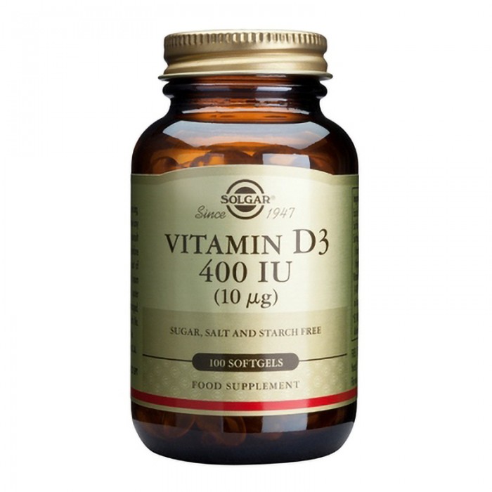 Vitamin D3 400 IU (100 softgels)