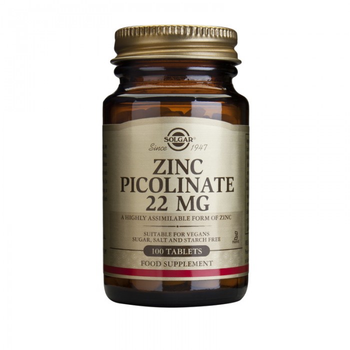 Zinc Picolinate 22mg (100 tablete)