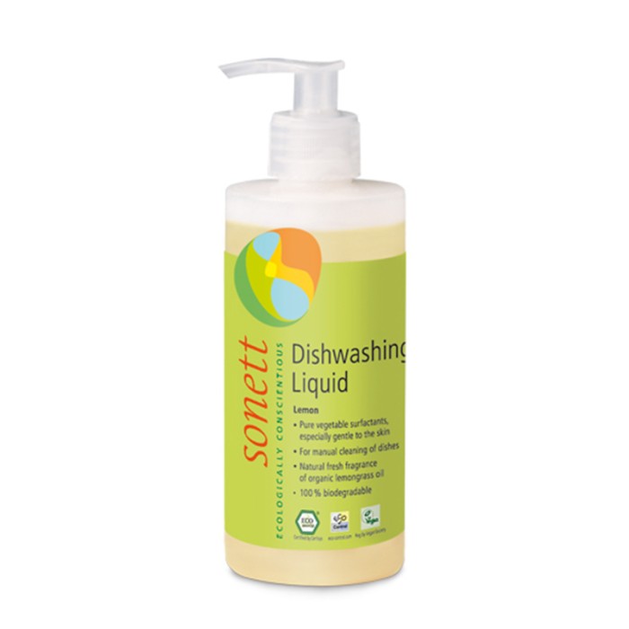 Detergent ecologic pentru spalat vase - lamaie (300ml)