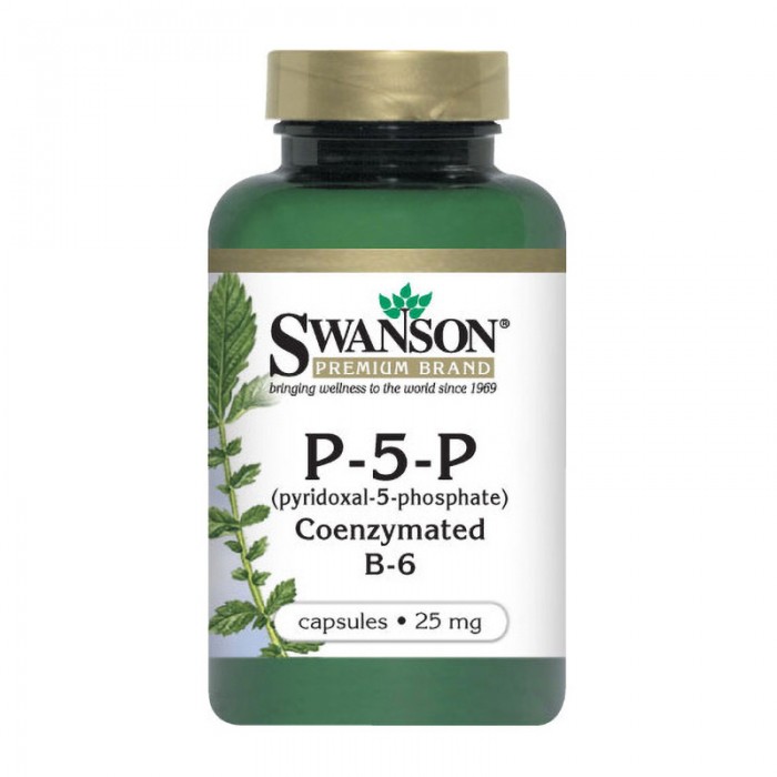 Vitamina B6 Piridoxina 20 mg (60 capsule), Swanson