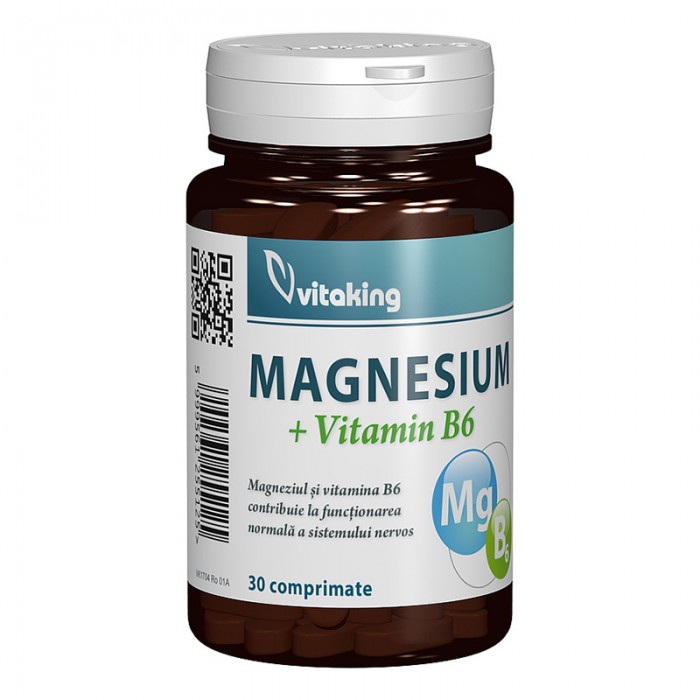 Magne B6 (30 comprimate), Vitaking