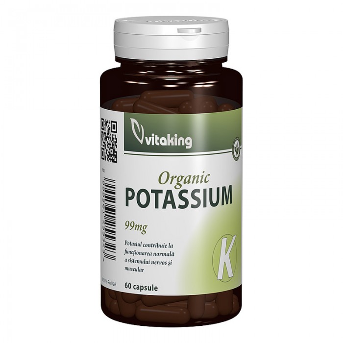 Potasiu 99 mg (60 capsule), Vitaking
