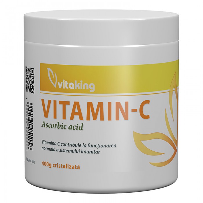 Vitamina C cristalizata (400 grame), Vitaking
