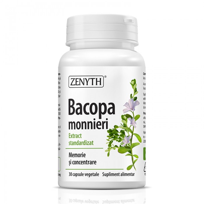 Bacopa Monnieri (30 capsule), Zenyth Pharmaceuticals