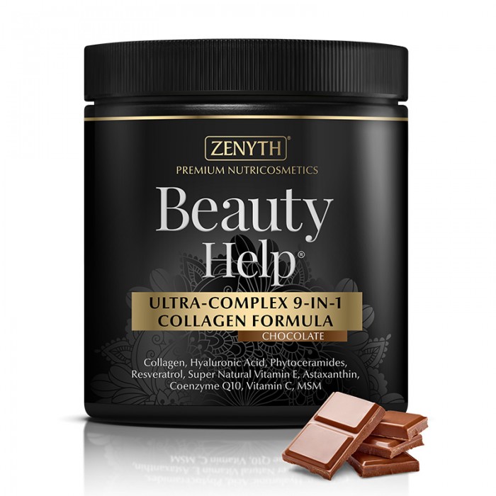 Beauty Help cu aroma de ciocolata 300 grame, Zenyth Pharmaceuticals