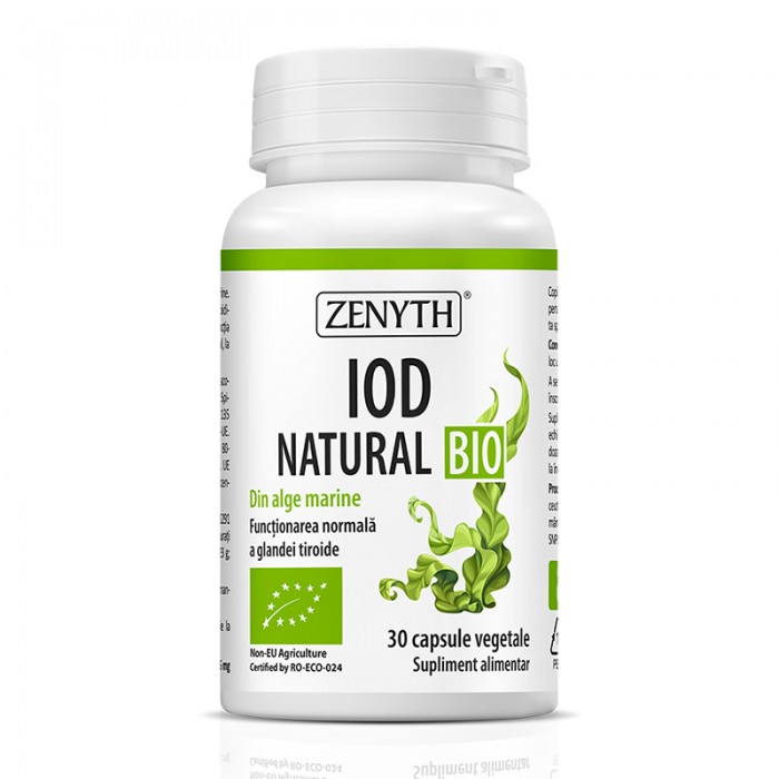 Iod Natural Bio (30 capsule), Zenyth Pharmaceuticals