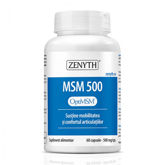 MSM 500 mg (60 capsule), Zenyth Pharmaceuticals
