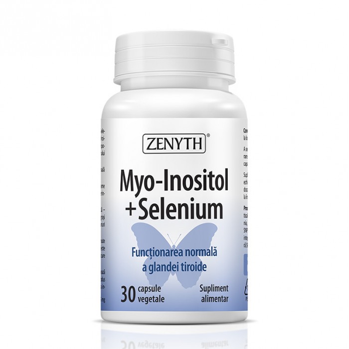 Myo-Inositol cu Selenium (30 capsule), Zenyth Pharmaceuticals