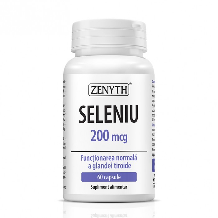 Seleniu 200 mcg (60 capsule), Zenyth Pharmaceuticals