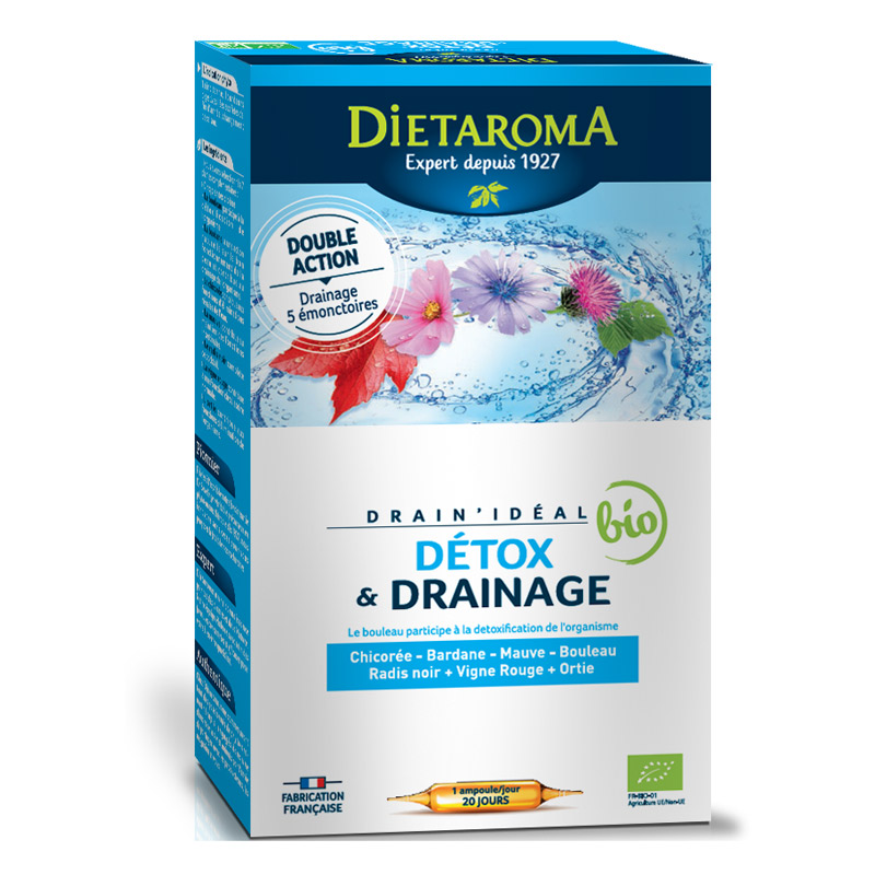Drain’ Ideal (20 fiole x 15 ml), Dietaroma Dietaroma imagine noua
