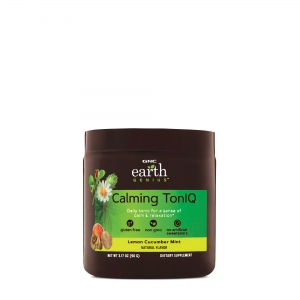 Calming Toniq cu aroma de lamaie, castravete si menta (90 grame), GNC EARTH GENIUS Efarmacie.ro imagine 2022