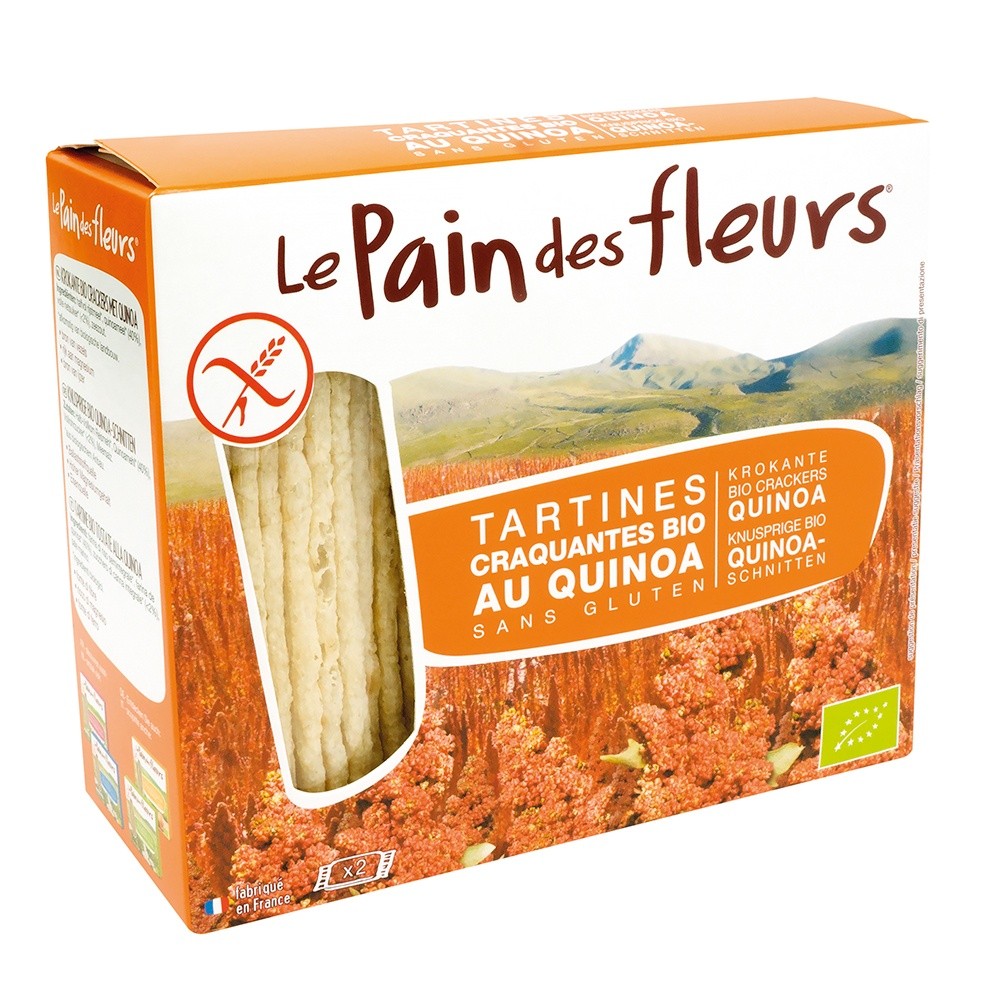 Turte crocante cu quinoa – fara gluten (150g), Le Pain Des Fleurs