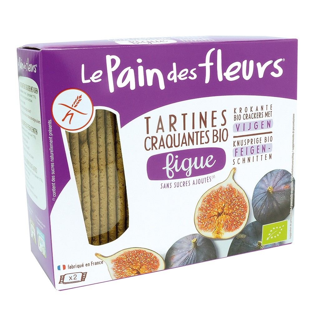 Turte crocante cu smochine – fara gluten (150g), Le Pain Des Fleurs Efarmacie.ro imagine noua
