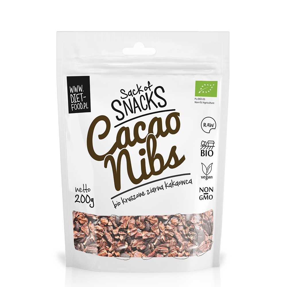 Cacao nibs bio (200g), Diet-Food Diet Food