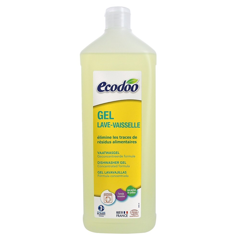 Detergent bio lichid pentru masina de spalat vase (1L), Ecodoo