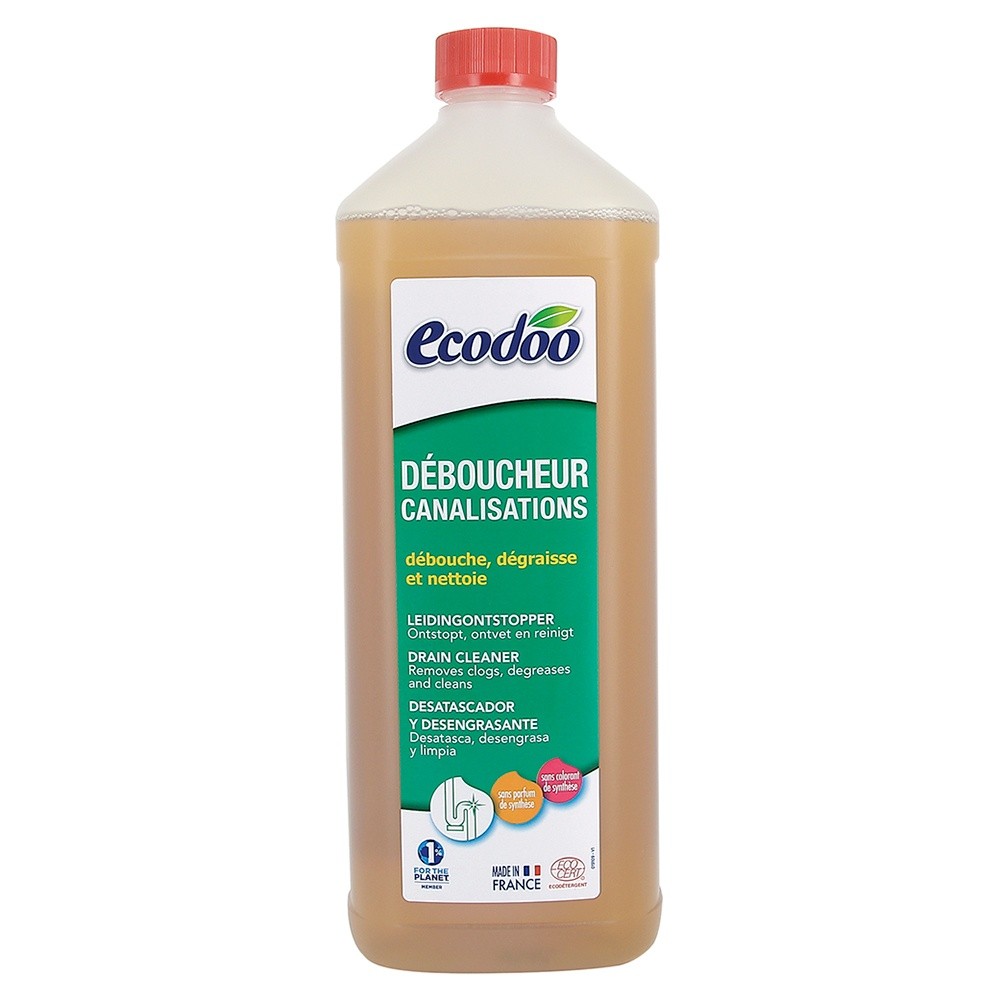 Solutie pentru desfundarea canalizarii (1L), Ecodoo