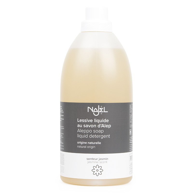 Detergent lichid cu sapun de ALEP cu aroma de iasomie (2L), Najel