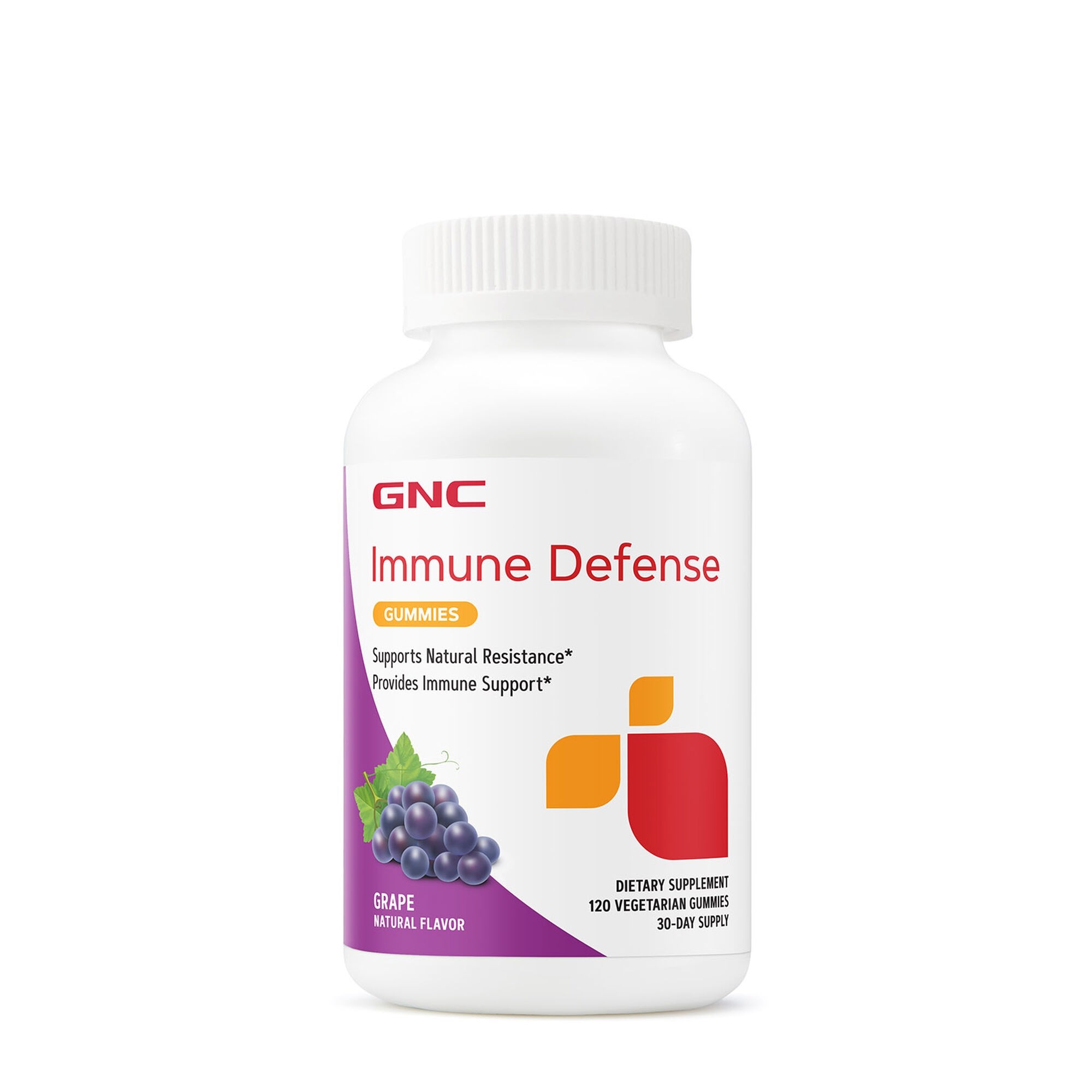 Immune Defense cu aroma naturala de struguri (120 jeleuri), GNC Efarmacie.ro