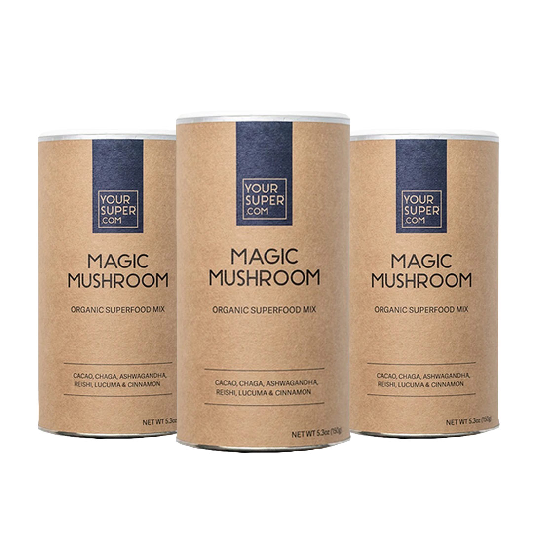 Magic Mushroom Organic Superfood Mix Pachet 3 bucati (150 grame), Your Super Efarmacie.ro imagine 2022