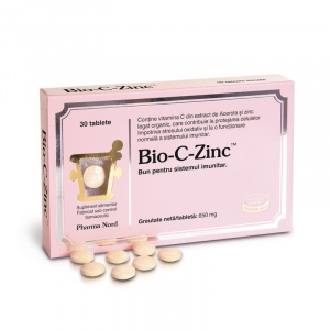 Bio-C-Zinc (30 tablete), Pharma Nord Efarmacie.ro