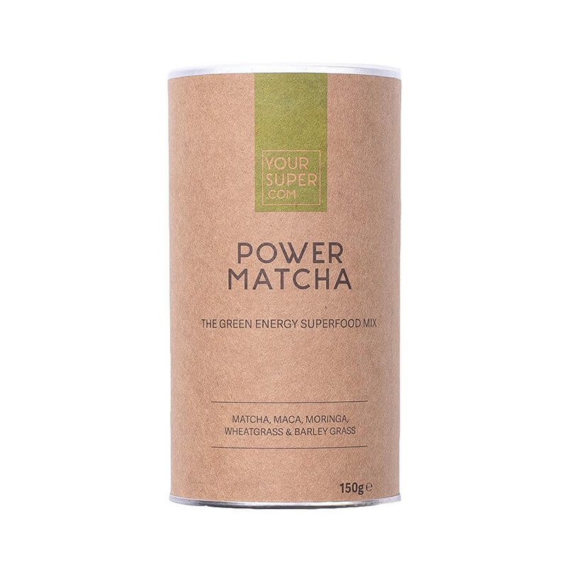 Power Matcha Organic Superfood Mix Pachet 3 bucati (150 grame), Your Super