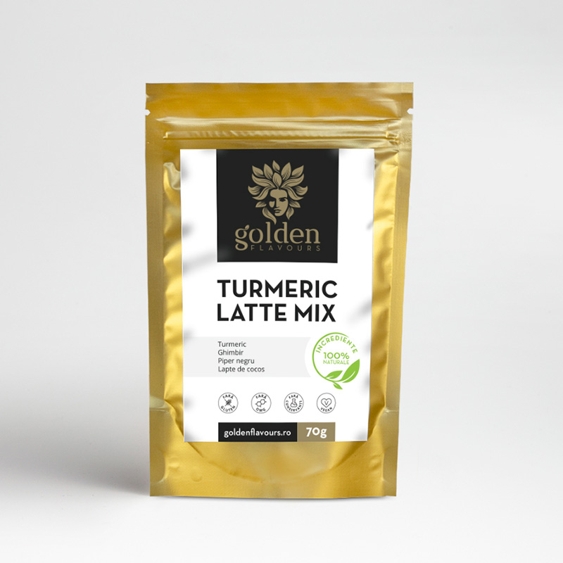 Turmeric Latte Mix (70 grame), Golden Flavours