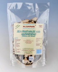 Alge marine cu ciuperci shiitake (100g), Algamar