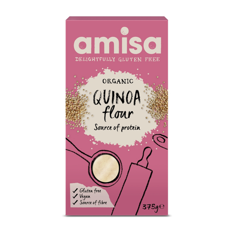 Faina de quinoa fara gluten eco (375 grame), Amisa Amisa