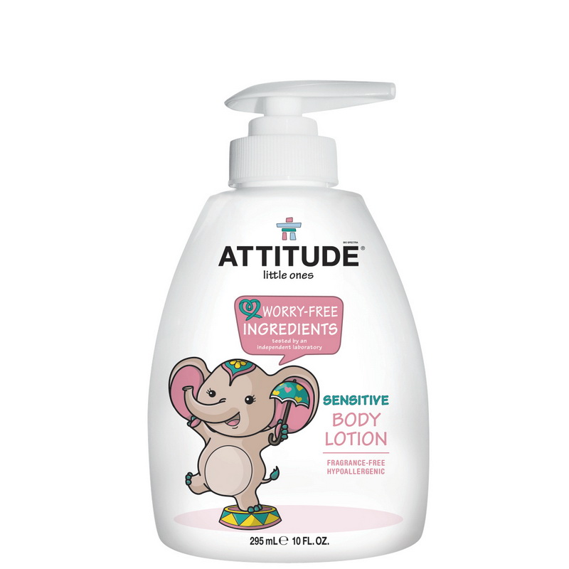 Lotiune de corp, pentru bebelusi, fara miros (300 ml), Attitude Attitude