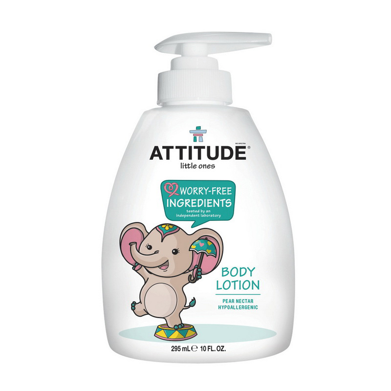 Lotiune de corp, pentru bebelusi, nectar de pere (295 ml), Attitude Attitude