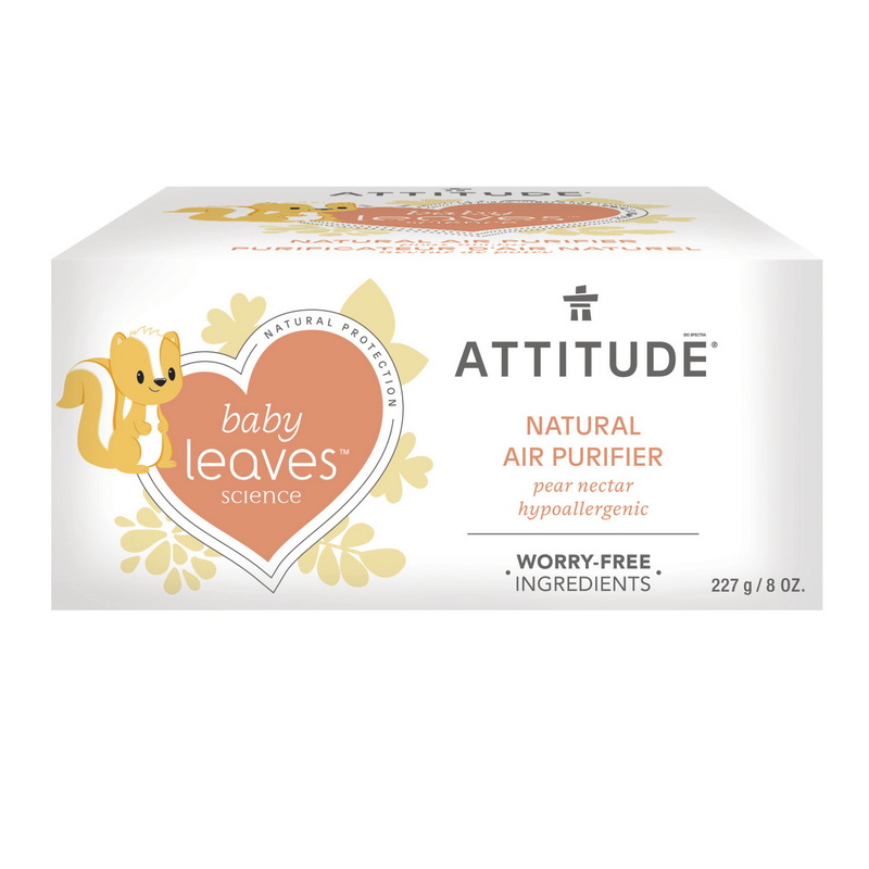 Baby Leaves purificator natural de aer pentru copii, nectar de pere (227 grame), Attitude Attitude