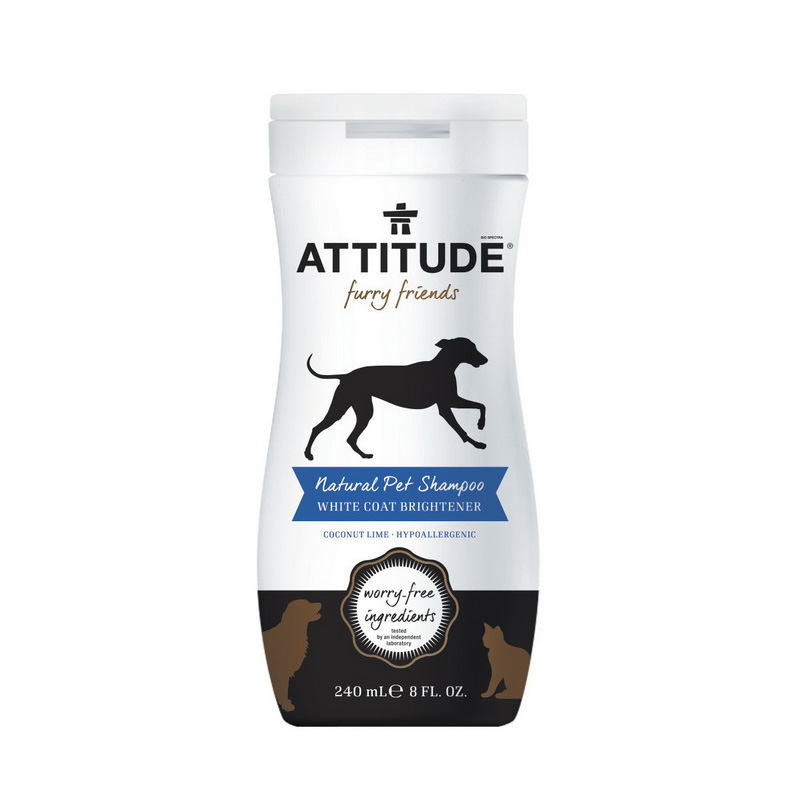 Sampon blana alba stralucitoare (240 ml), Attitude Attitude imagine noua