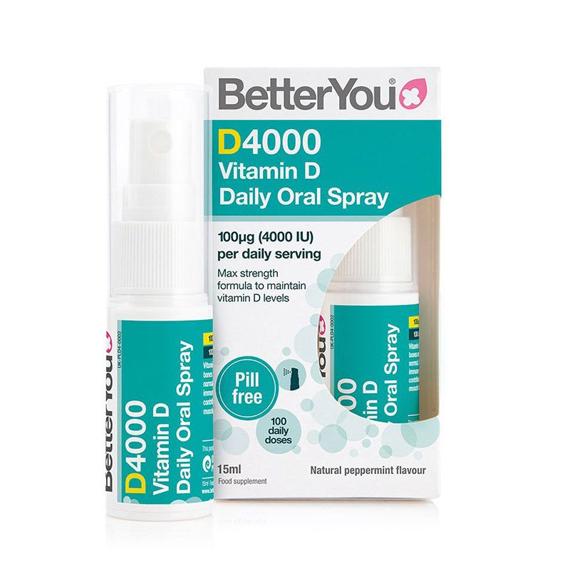 D4000 Vitamin D Oral Spray (15 ml), BetterYou BetterYou imagine 2022