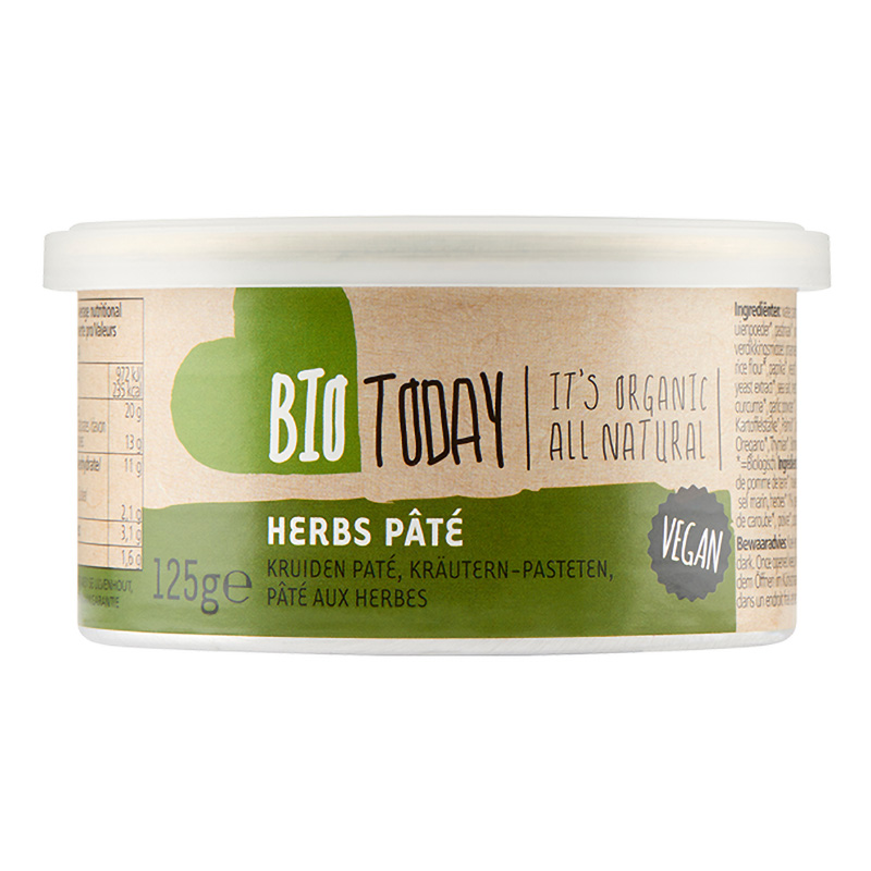 Crema vegana cu verdeturi bio (125 grame), Bio Today Bio Today