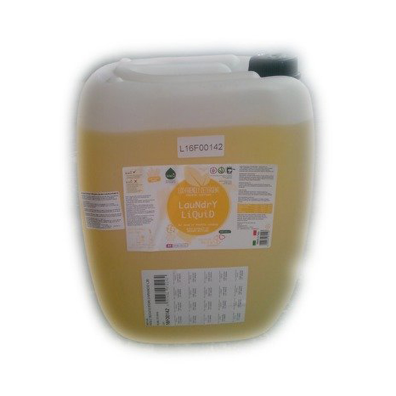 Detergent ecologic lichid pentru rufe albe si colorate cu portocale (20 litri), Biolu Biolu