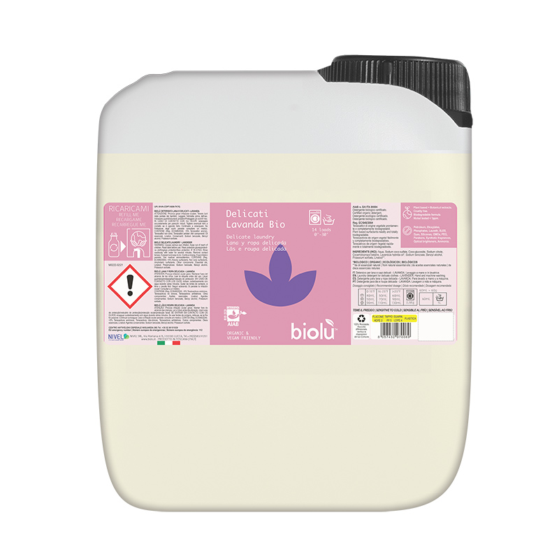Detergent ecologic pentru rufe delicate (5 litri), Biolu Biolu