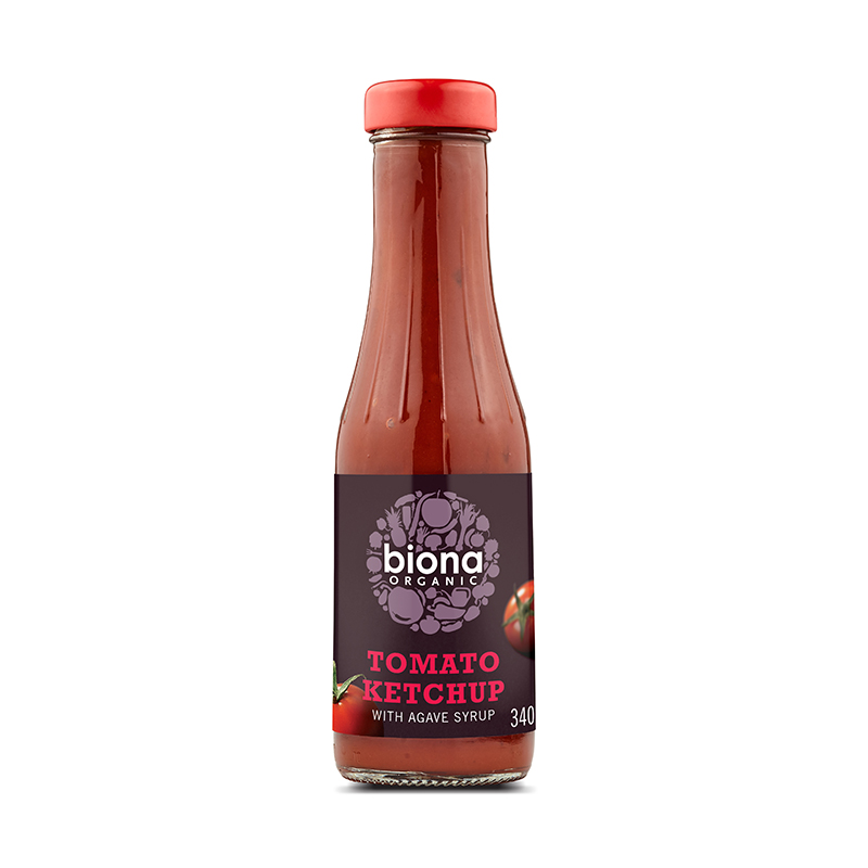 Ketchup cu sirop de agave eco (340 grame), Biona Biona