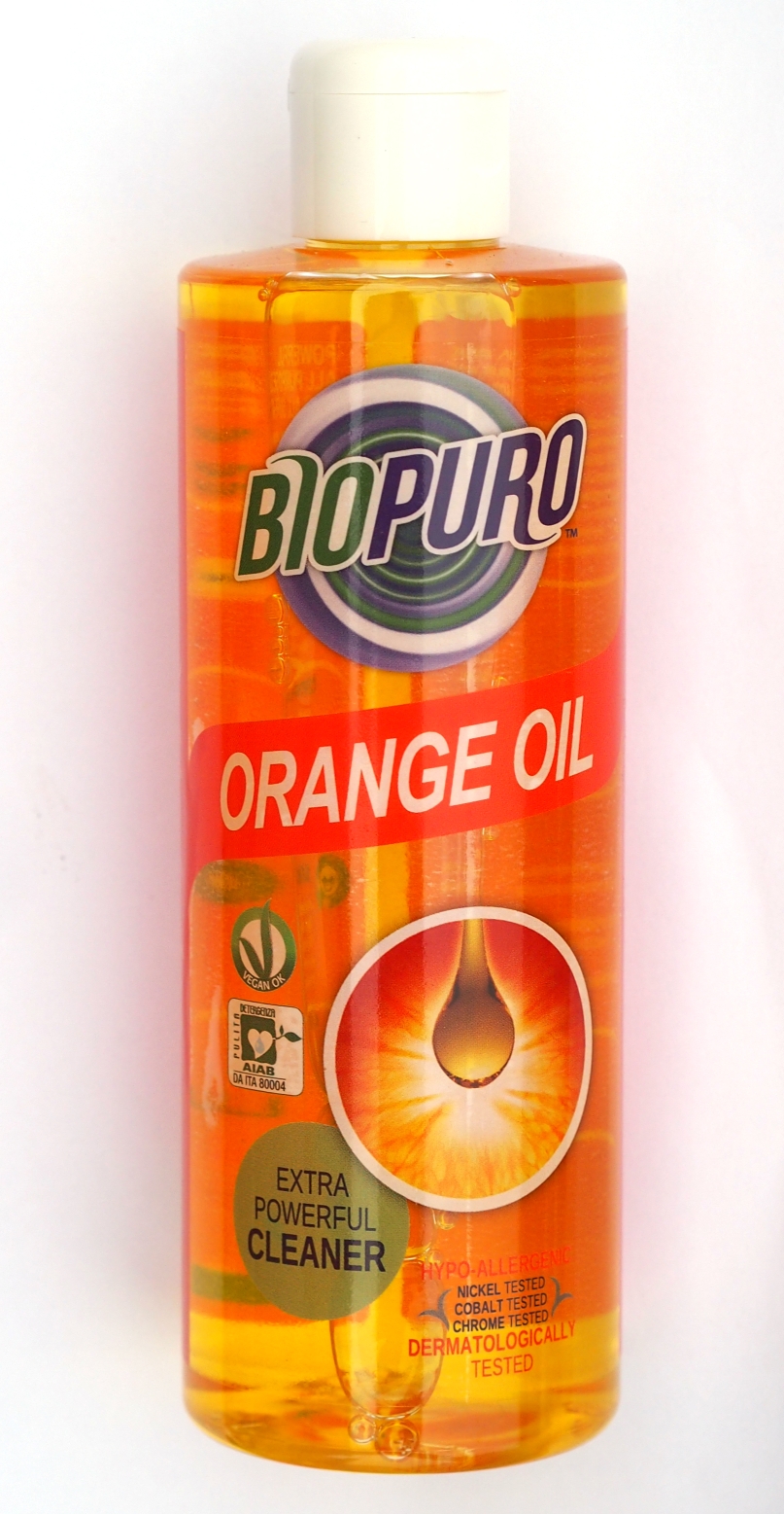 Detergent hipoalergen concentrat cu ulei de portocale bio (250 ml), Biopuro