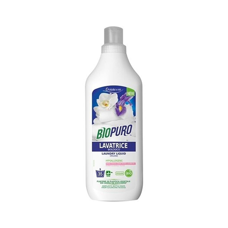 Detergent hipoalergen pentru rufe albe si colorate bio (1 litru), Biopuro biopuro