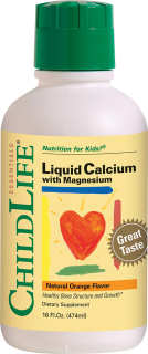Calcium with Magnesium 474ml (gust portocale), ChildLife Essentials