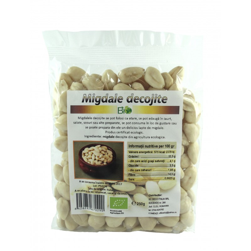 Migdale decojite albe (250 grame) Deco Italia