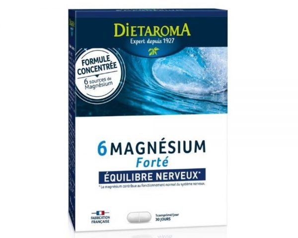 6 Magneziu Forte ( 2 blistere x 15 cmp), Dietaroma Dietaroma