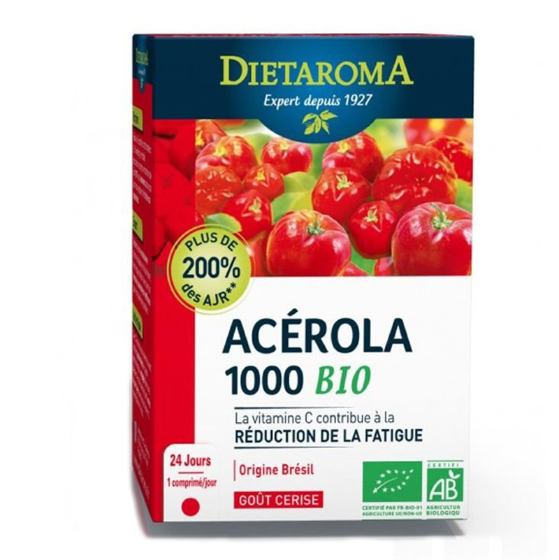 Acerola 1000mg (24 comprimate), Dietaroma Dietaroma imagine 2022