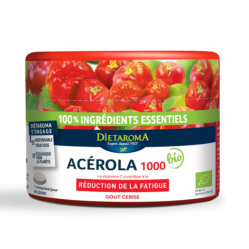 Acerola 1000mg (60 comprimate), Dietaroma Dietaroma