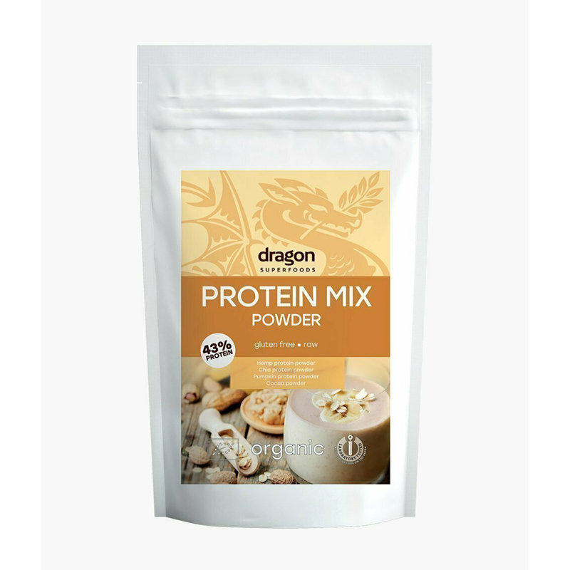Mix proteic raw eco (200 grame), Dragon Superfoods Dragon Superfoods