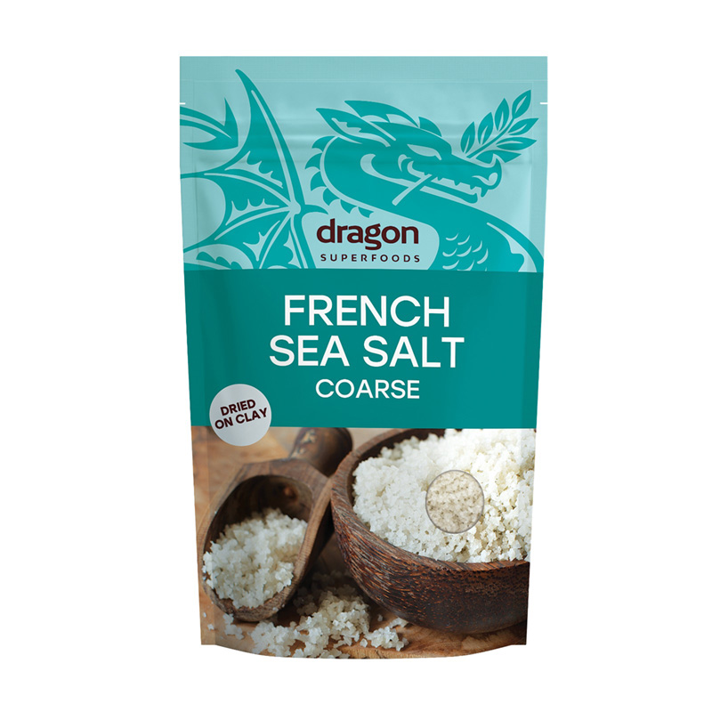 Sare celtica grunjoasa (500 grame), Dragon Superfoods Dragon Superfoods