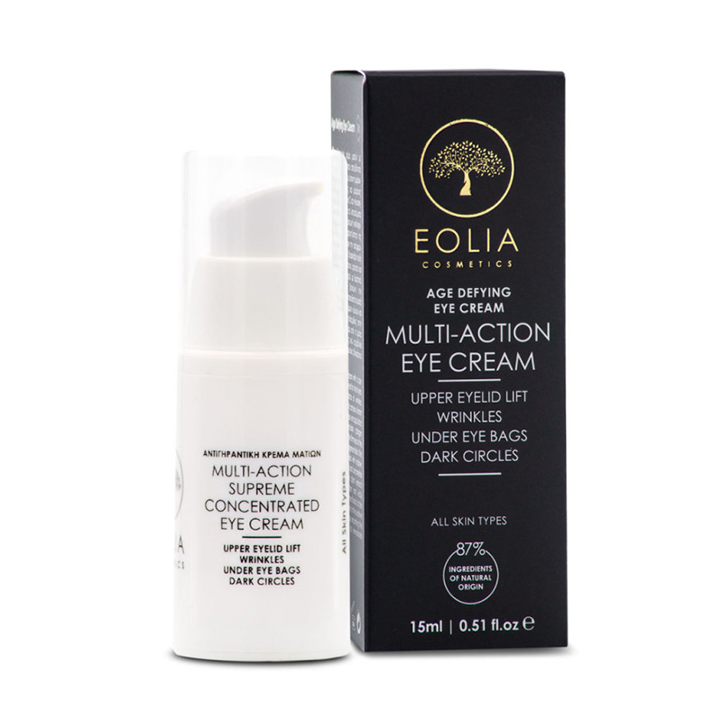 Crema de ochi naturala concentrat multi-action supreme (15 ml), Eolia Cosmetics Efarmacie.ro